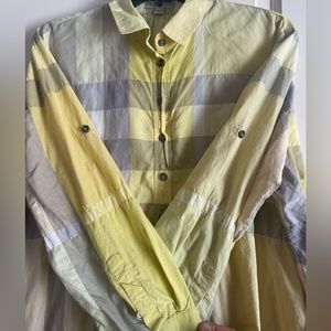 Burberry Brit plaid cotton shirt